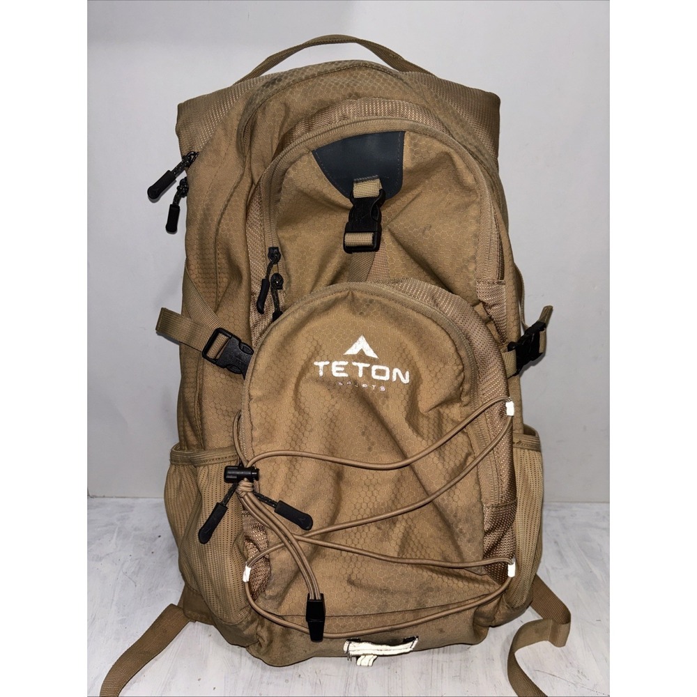 TETON Sports Buck Brown Backpack  18" Some Stains
